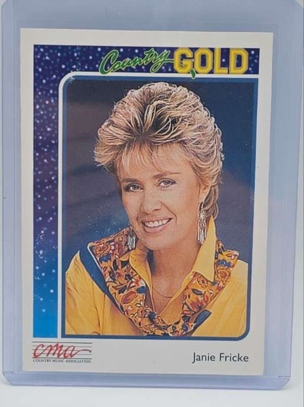 1992 Sterling Country Gold #65 Janie Fricke Card